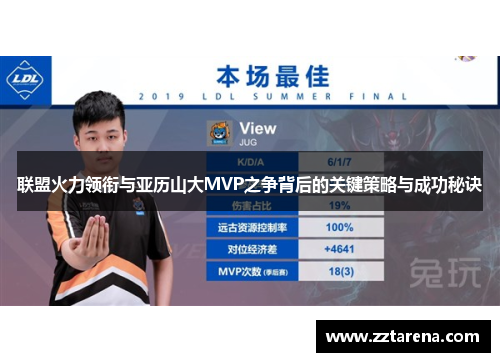 联盟火力领衔与亚历山大MVP之争背后的关键策略与成功秘诀